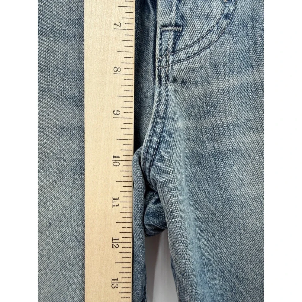 AG Adriano Goldschmied Jeans Mens 31 Blue The Pipe Distressed‎ Straight Leg